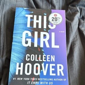 Target Blue and Black Book - This Girl by Colleen Hoover